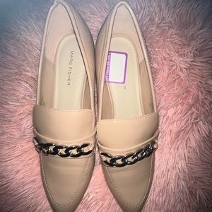 Brand new beige dress shoes